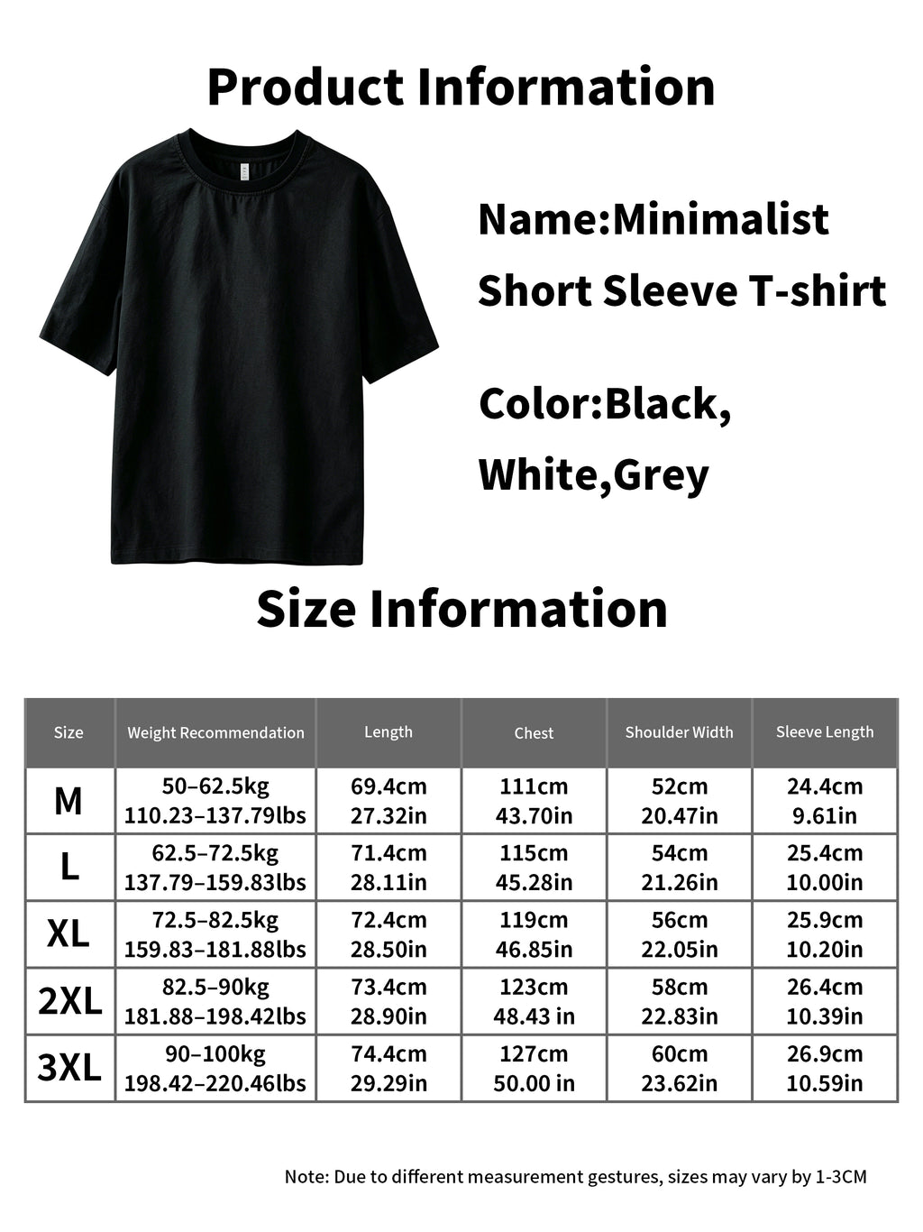 Men's 100% Hemp Short Sleeve T-Shirt, Summer Casual Crew Neck Loose Fit Tee