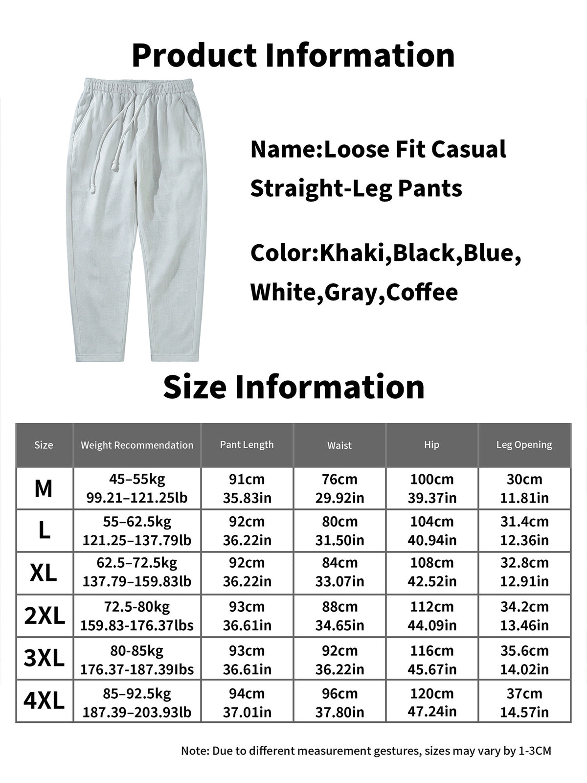 100% Linen Men Cropped Harem Pants Summer Casual Drawstring Trousers
